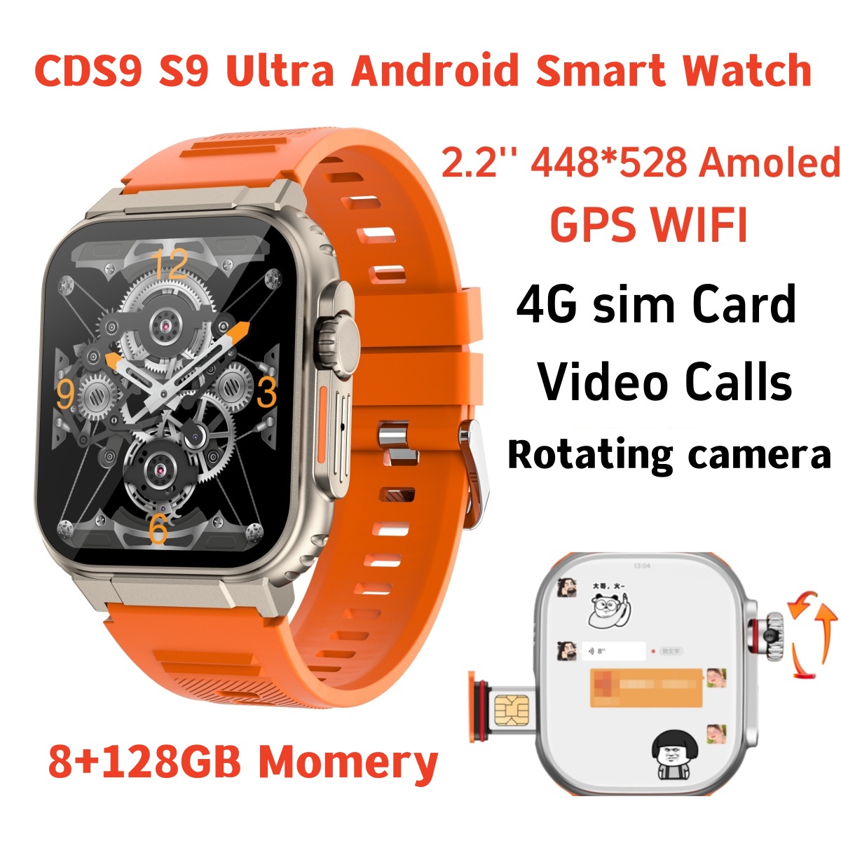 Italian Jewelry Watches - Oryginalny Smartwatch S10 z obsługą sieci