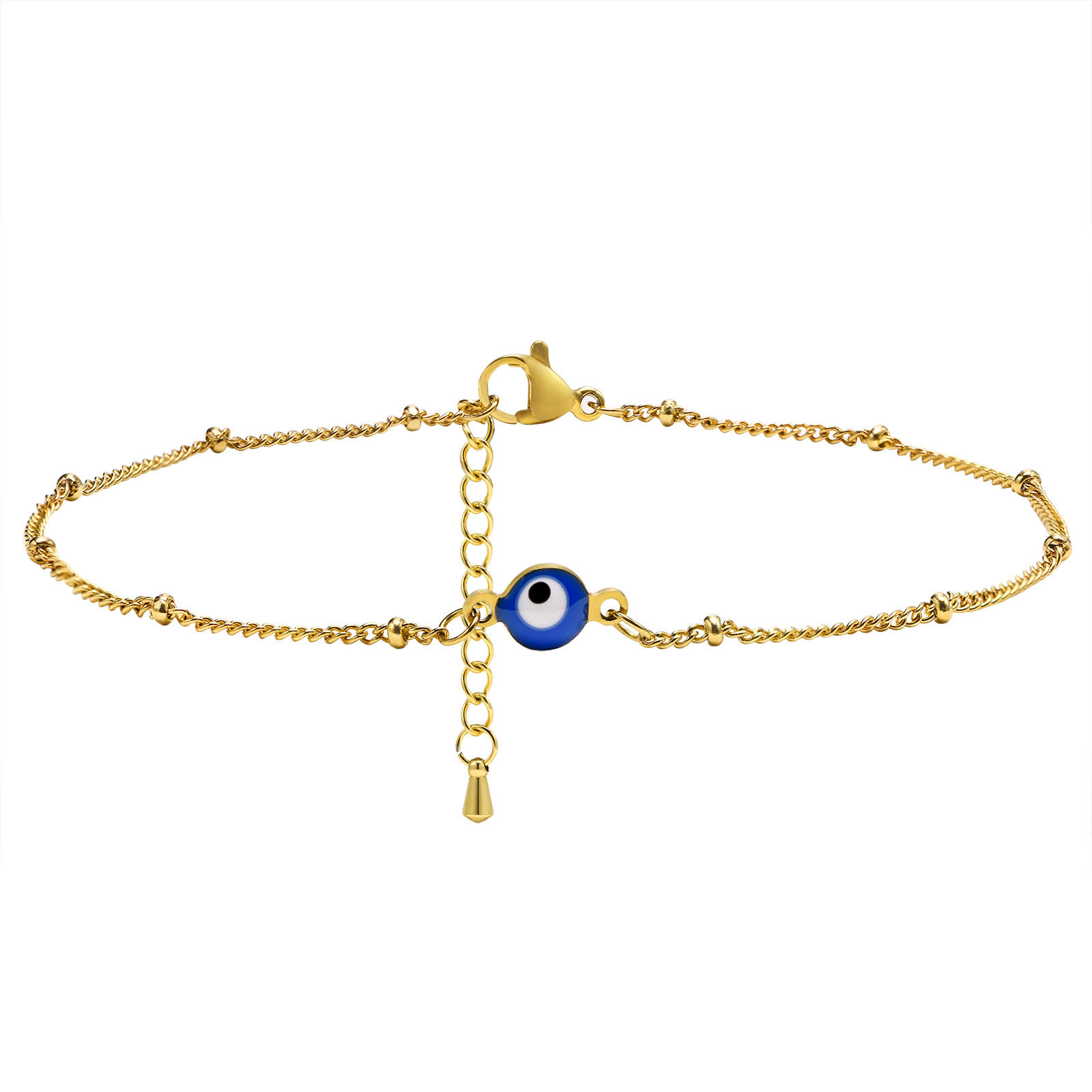 Jc Jewelry & Watches - Bransoletka na kostkę Evil Eye na