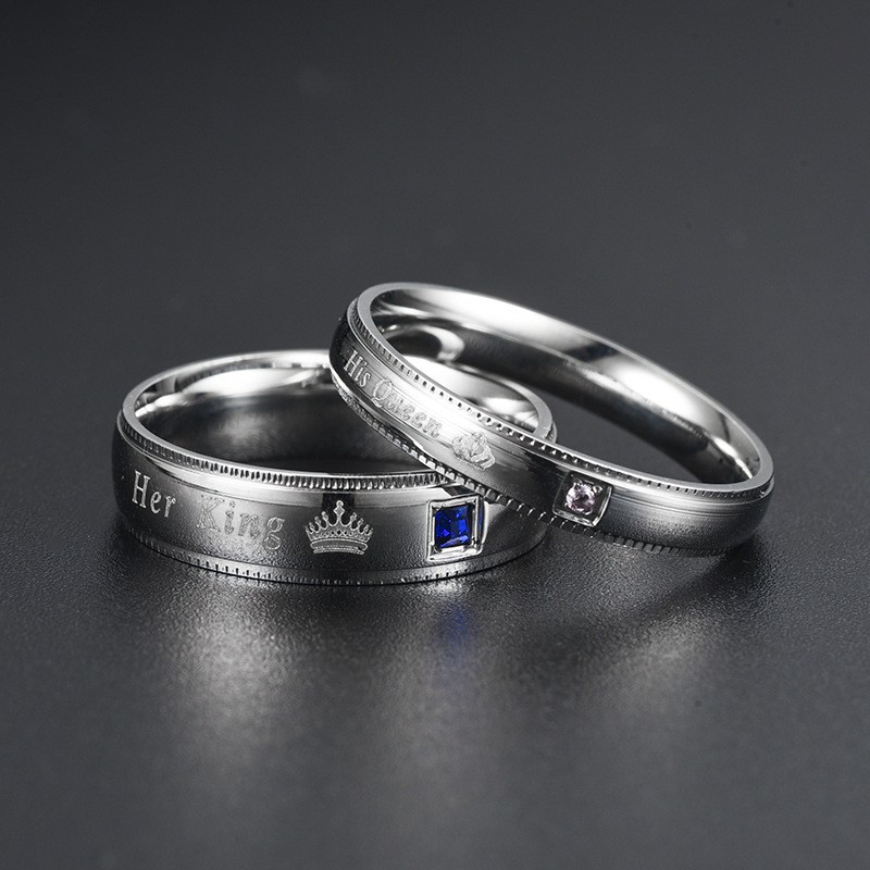Titanium Steel Ring - Prosty Pierścionek dla Pary z Tytanu