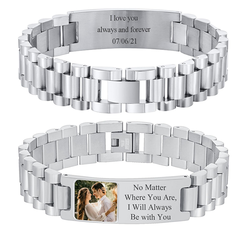 Jewelry Like Watches - Bransoletka na zegarek ze stali nierdzewnej