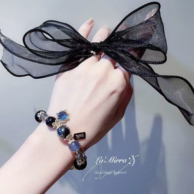 Luxury Gifts Jewelry & Watches Namfleg Mostar - Bransoletka z koralikami i kryształami dla