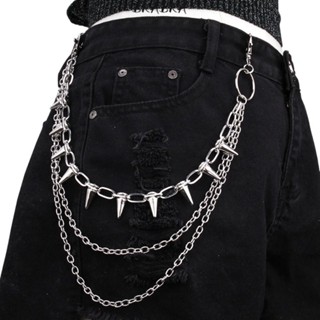 Hip Hop Chain Necklace - Unisexowy łańcuch na spodnie w stylu