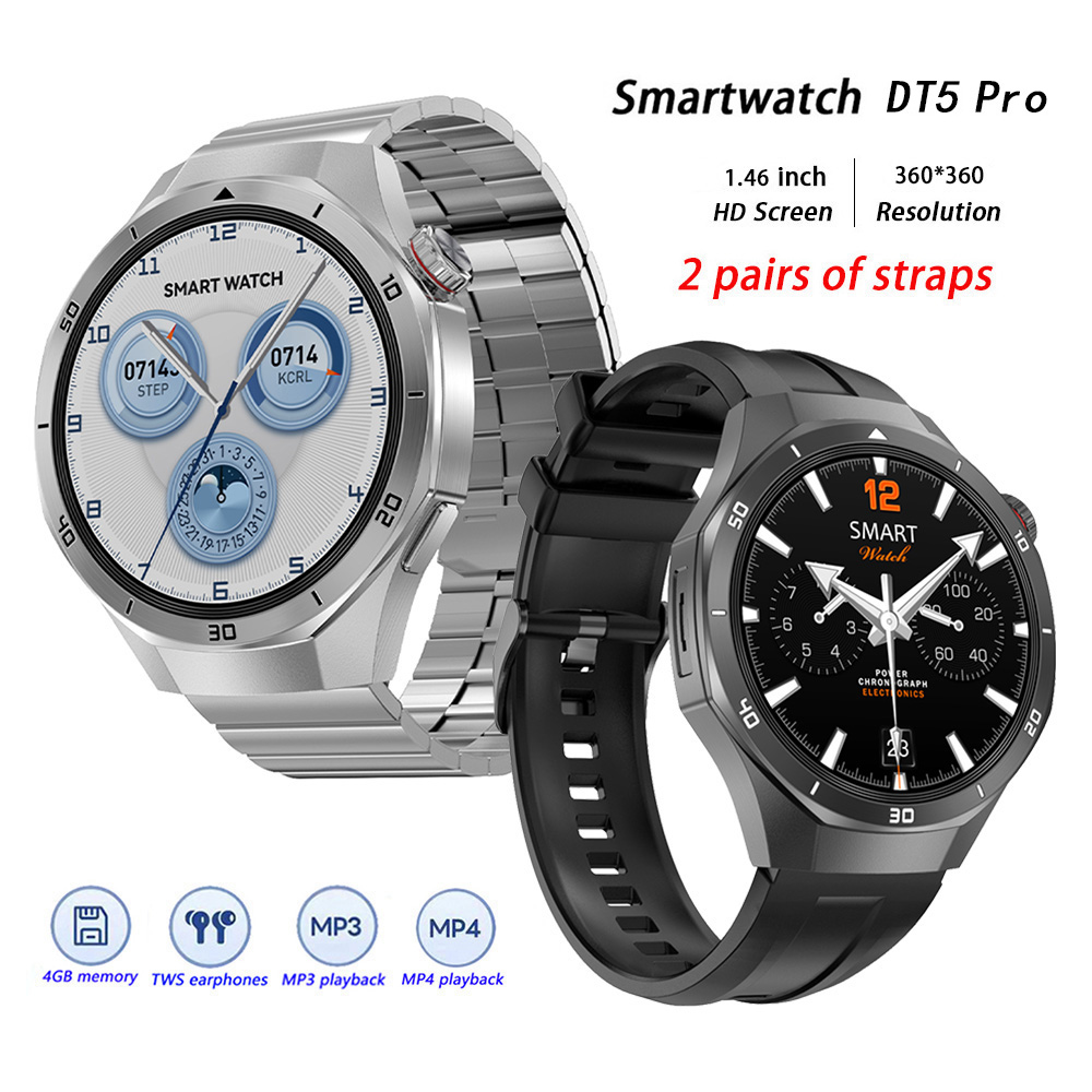 Italian Jewelry Watches - DT5 Pro inteligentny zegarek dla mężczyzn