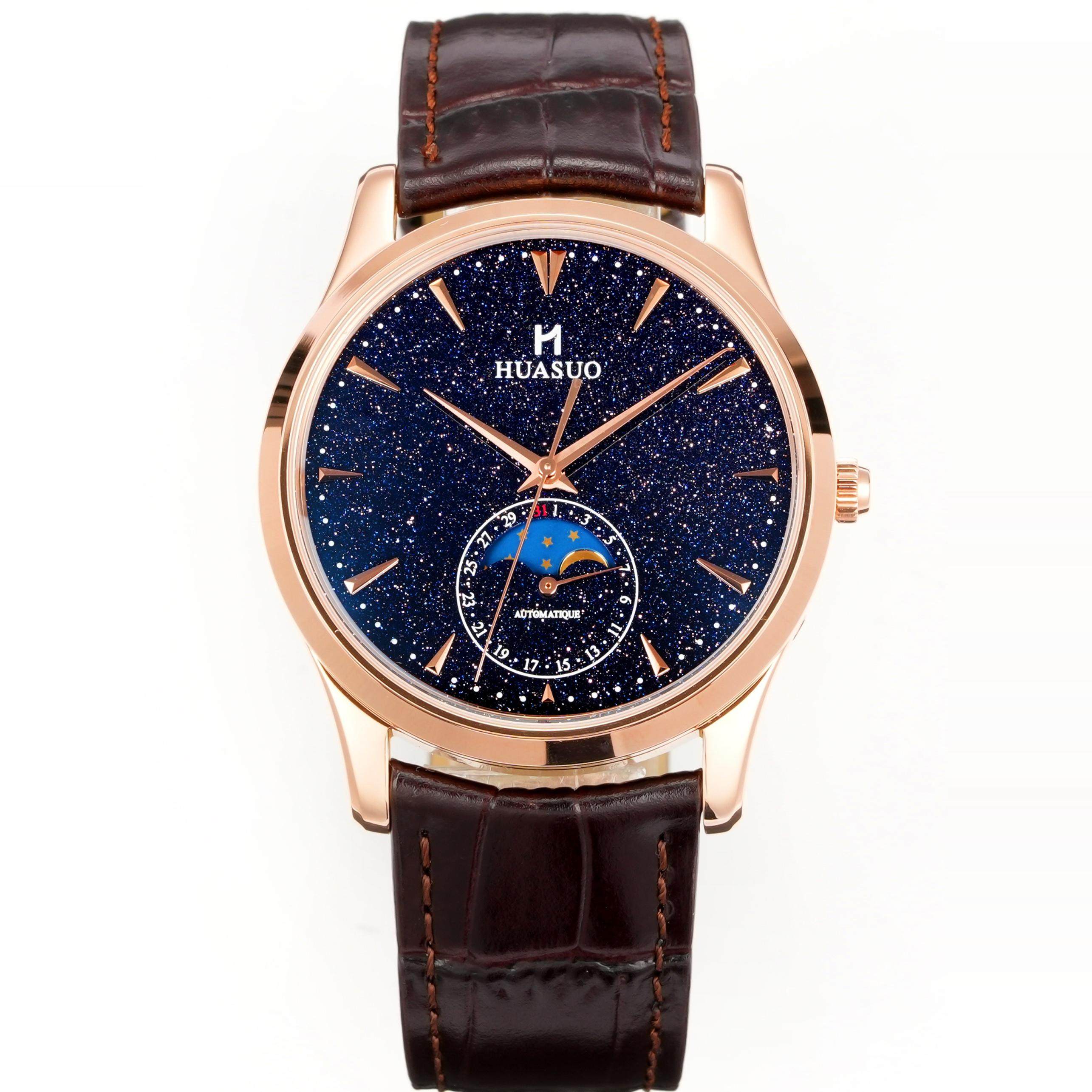 Stones Watches & Jewelry In Sweden Ab - Zegarek Perfect Time Męski Zegarek Niebieski