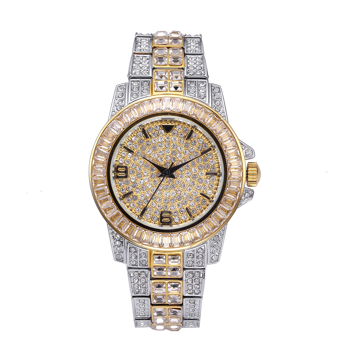 Stones Watches & Jewelry In Sweden Ab - Luksusowe zegarki kwarcowe z pełnym kamieniem,