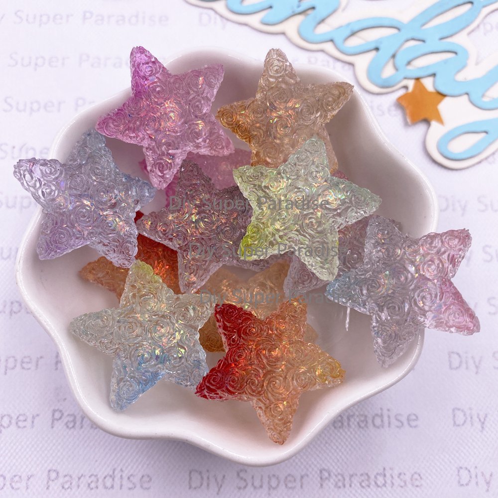 Paradise Jewelry & Watches Llc Miami - 10 SZT. Żywica Przezroczysta Cukierkowy Kolor