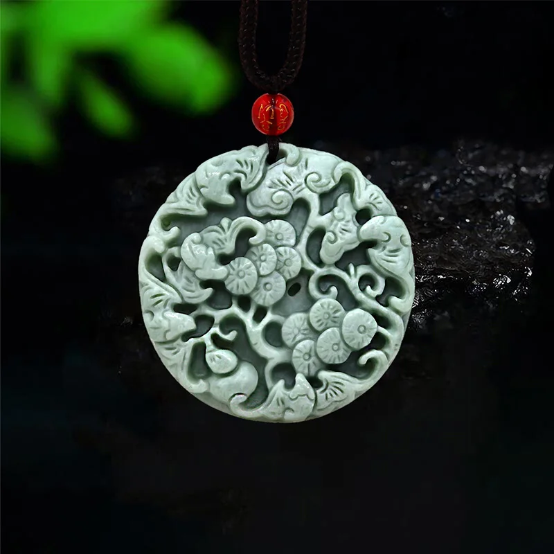 Luxury Gifts Jewelry & Watches Namfleg Mostar - Jade Bat wisiorek wisiorki naszyjniki mężczyźni