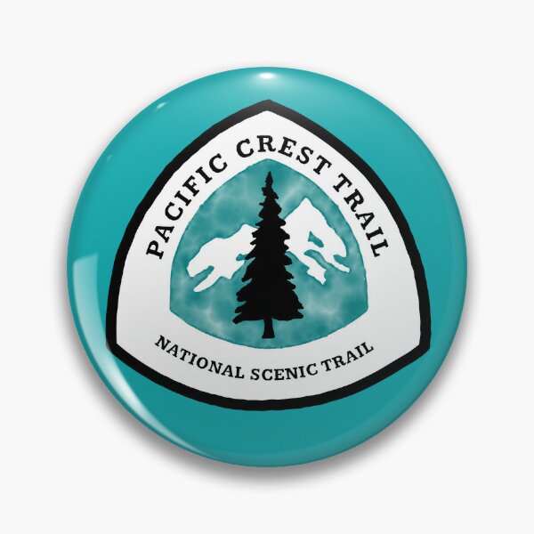 Pacific Jewelry & Watches Los Angeles - Pacific Crest Trail Akwarela Znak Miękki