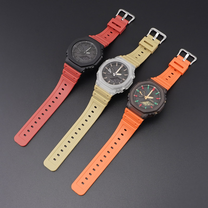 Gumowy pasek do Casio G SHOCK  – Casio Watch G-Shock Ga-2100 recenzja i cena