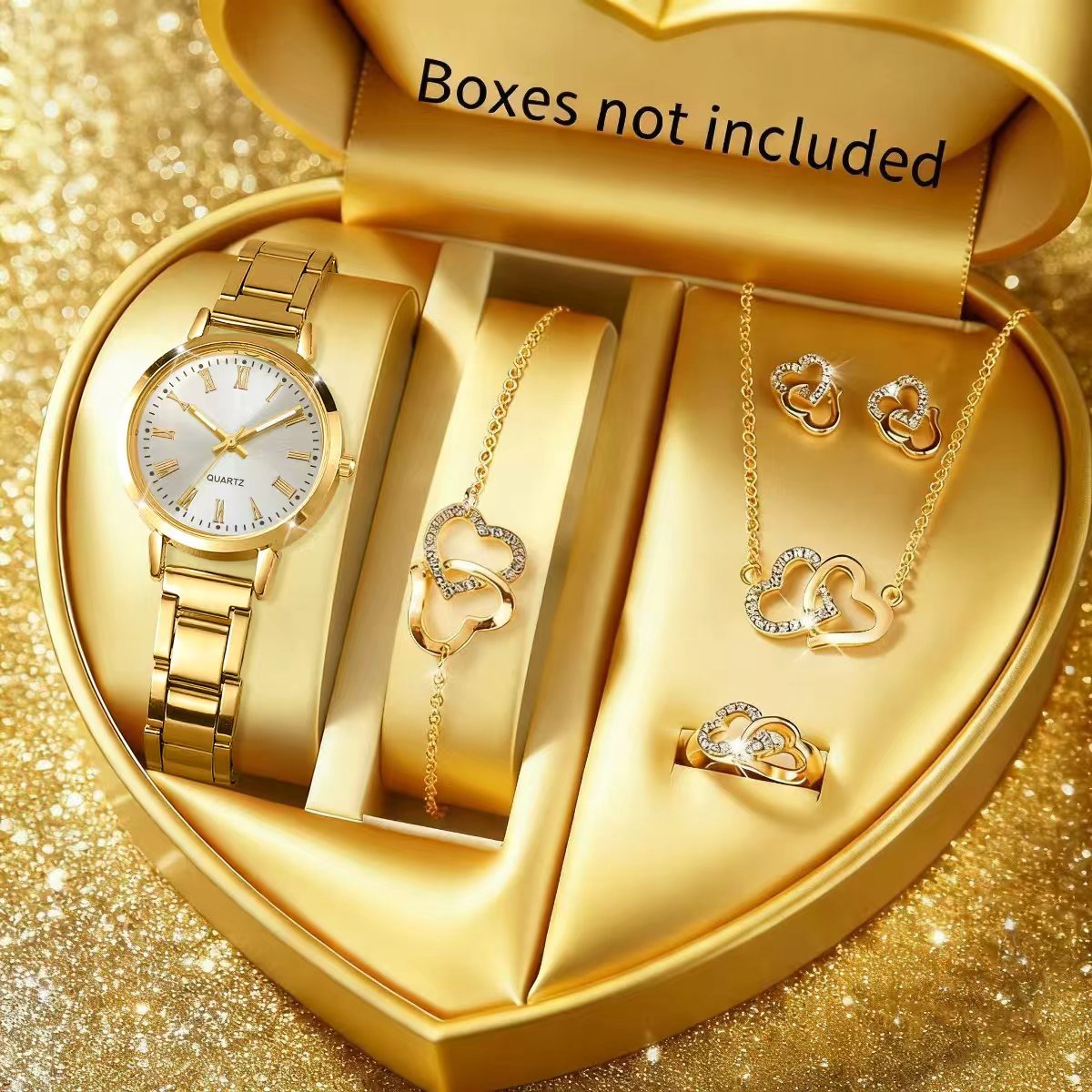 6 SZTUK Modny Damski Zegarek K – Jewelry Like Watches recenzja i cena