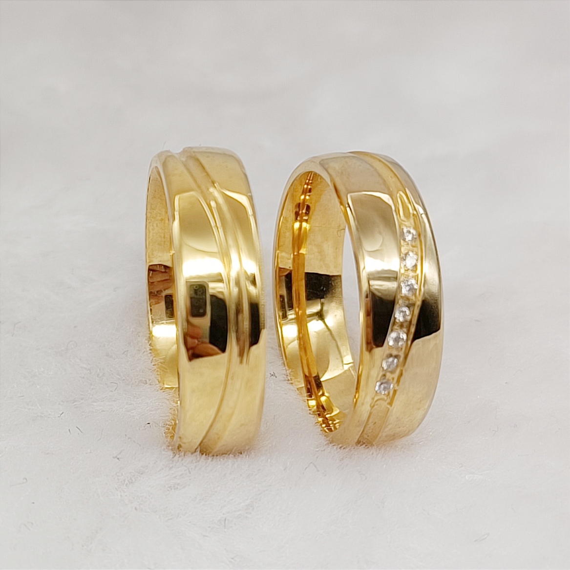 Western Shiny Lover's pary obr – Titanium Steel Ring recenzja i cena