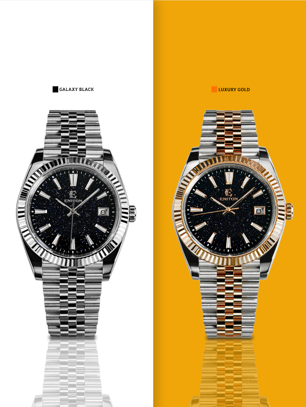 ENITON 1112G Męski Zegarek DJ  – Stones Watches & Jewelry In Sweden Ab recenzja i cena
