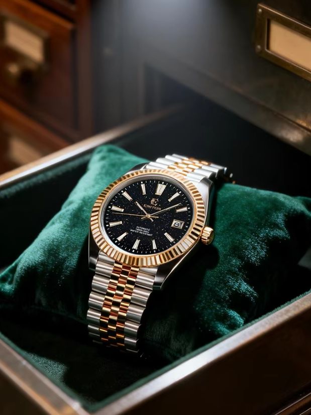 ENITON 1112G Męski Zegarek DJ  – Stones Watches & Jewelry In Sweden Ab recenzja i cena