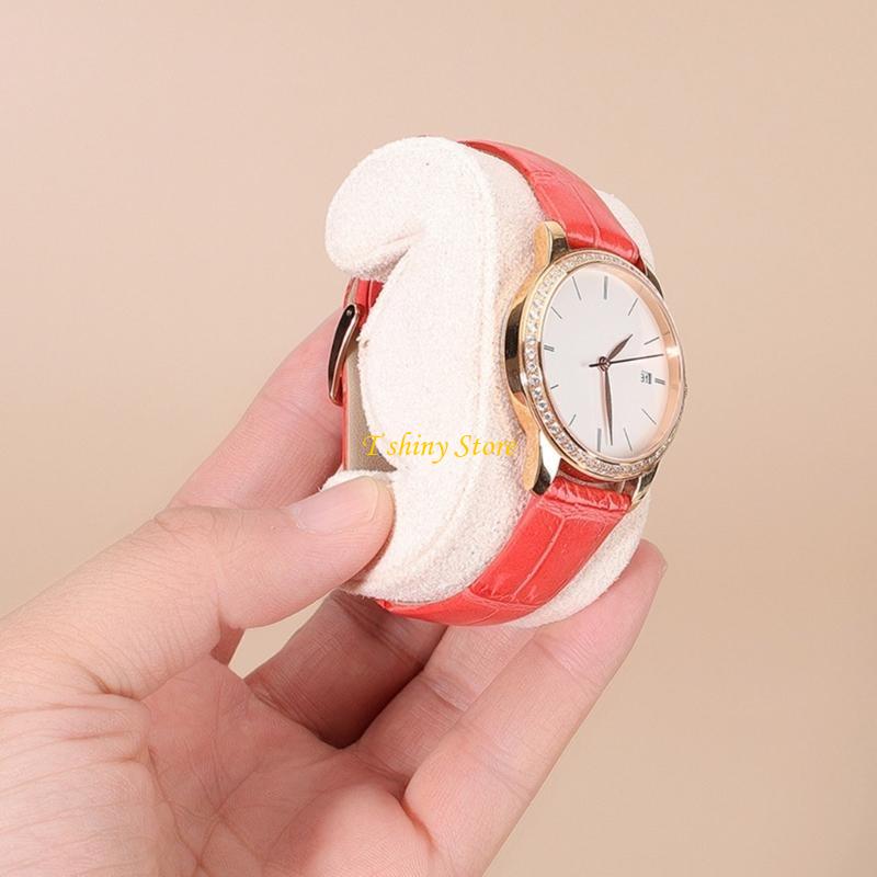 N58F Elegancka poduszka do skó – Watches Jewelry Holder recenzja i cena