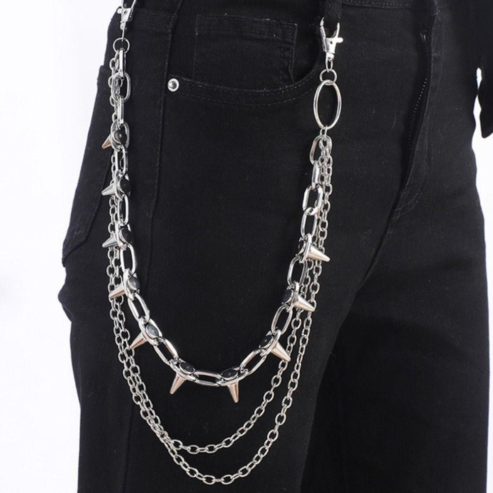 Unisexowy łańcuch na spodnie w – Hip Hop Chain Necklace recenzja i cena