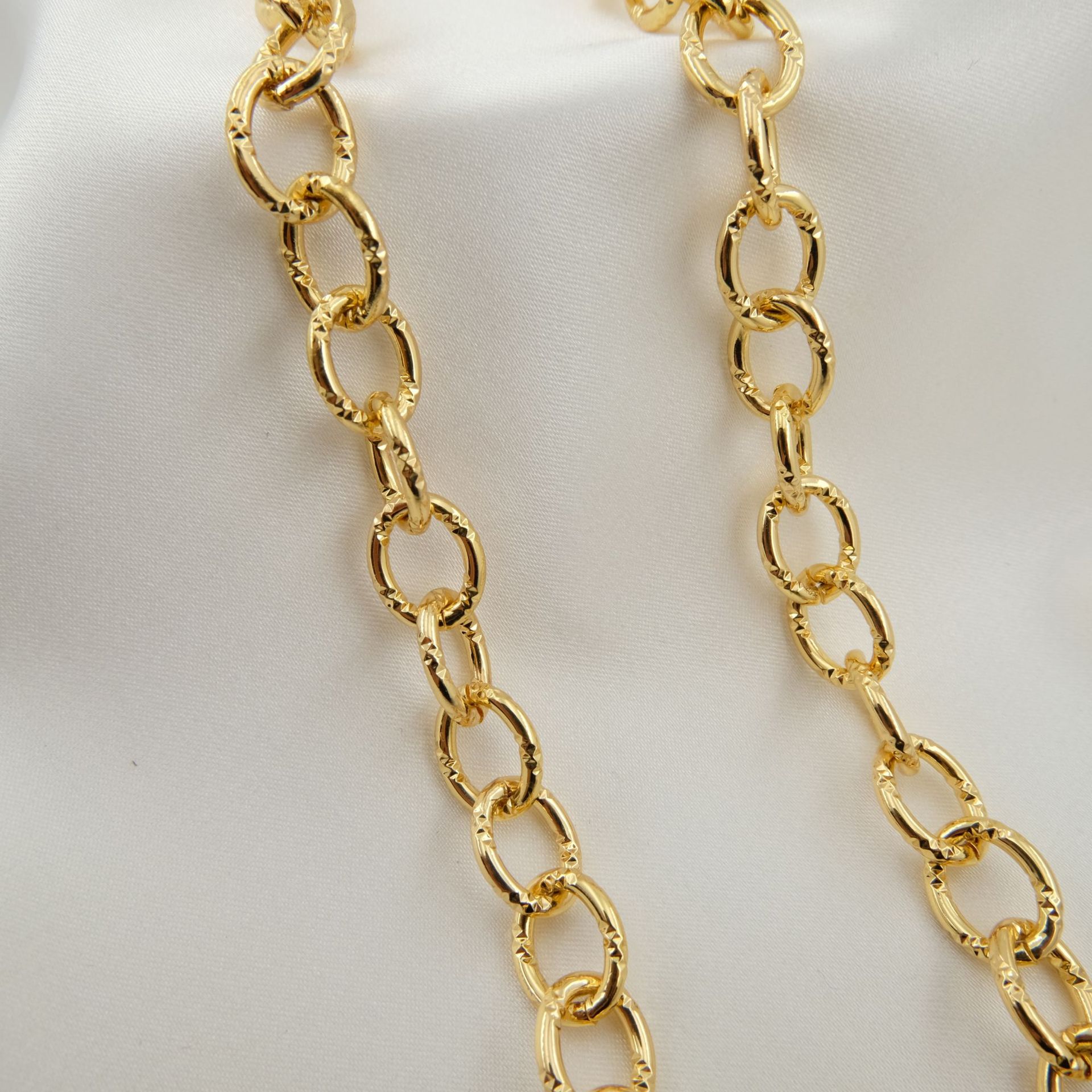 WT-BC199 Pozłacany 18K Złotem  – Hip Hop Chain Necklace recenzja i cena