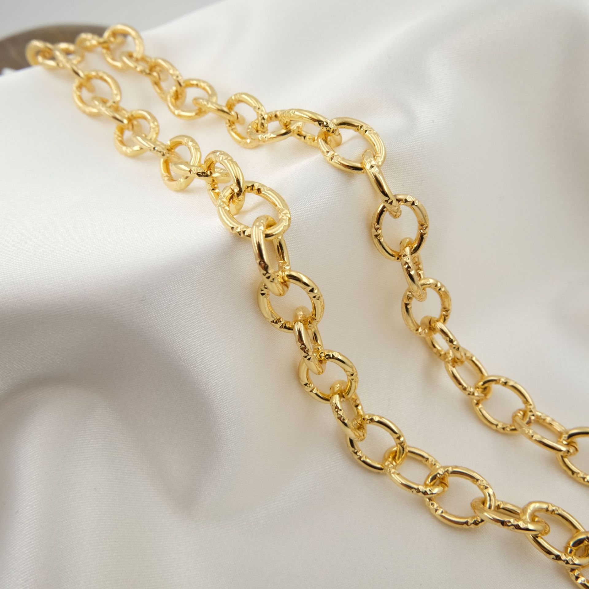 WT-BC199 Pozłacany 18K Złotem  – Hip Hop Chain Necklace recenzja i cena