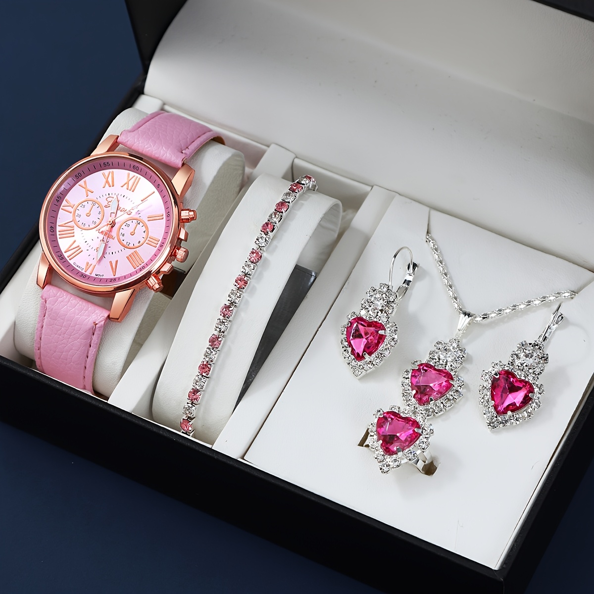 Elegancki zestaw zegarków dams – Stones Watches & Jewelry In Sweden Ab recenzja i cena