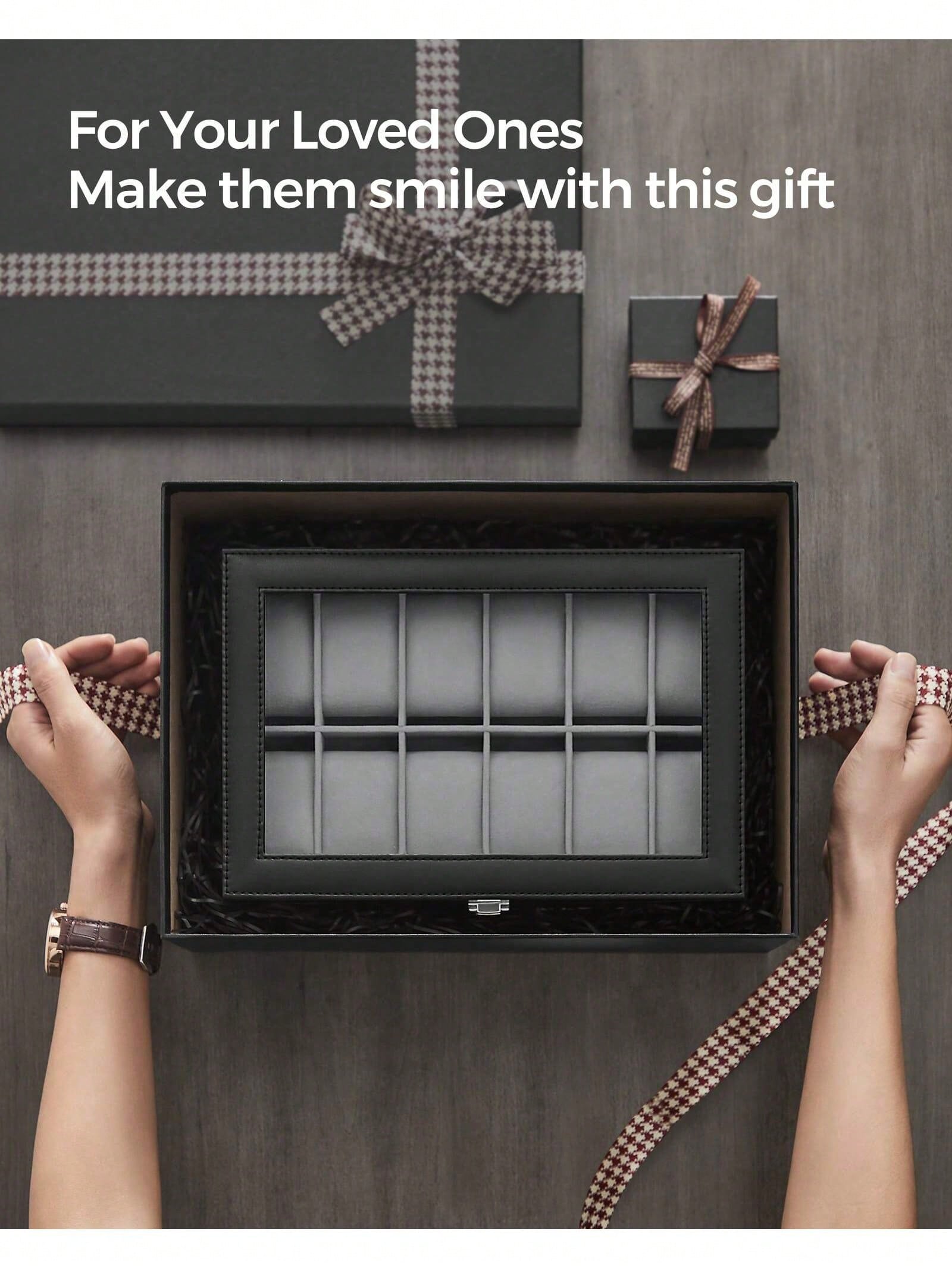 Pudełko na zegarki z 12 przegr – Jewelry Like Watches recenzja i cena