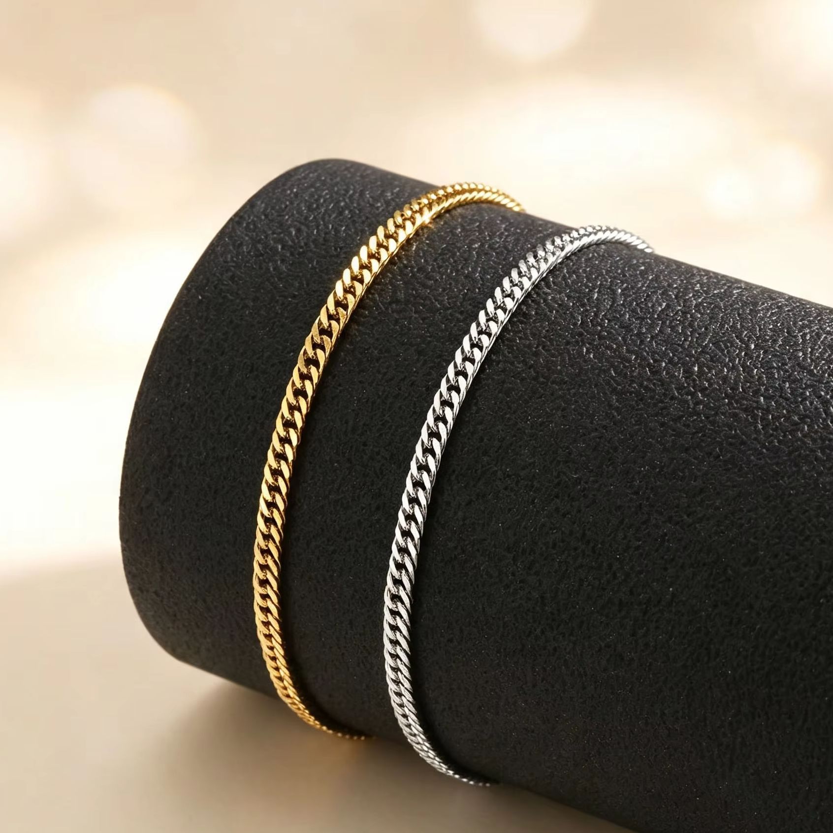 Cienka kubańska bransoletka na – Jc Jewelry & Watches recenzja i cena