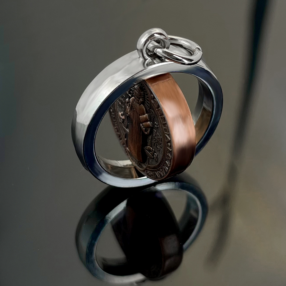 Nowy Medalik Świętego Benedykt – Jewelry & Watches Spółka Z Ograniczoną Odpowiedzialnością Sp Z Oo recenzja i cena