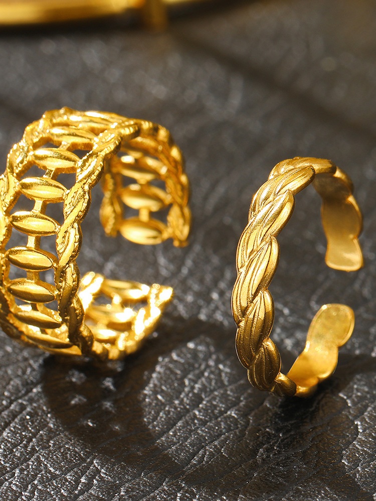 Otwarty pierścionek ze stali t – Titanium Steel Ring recenzja i cena