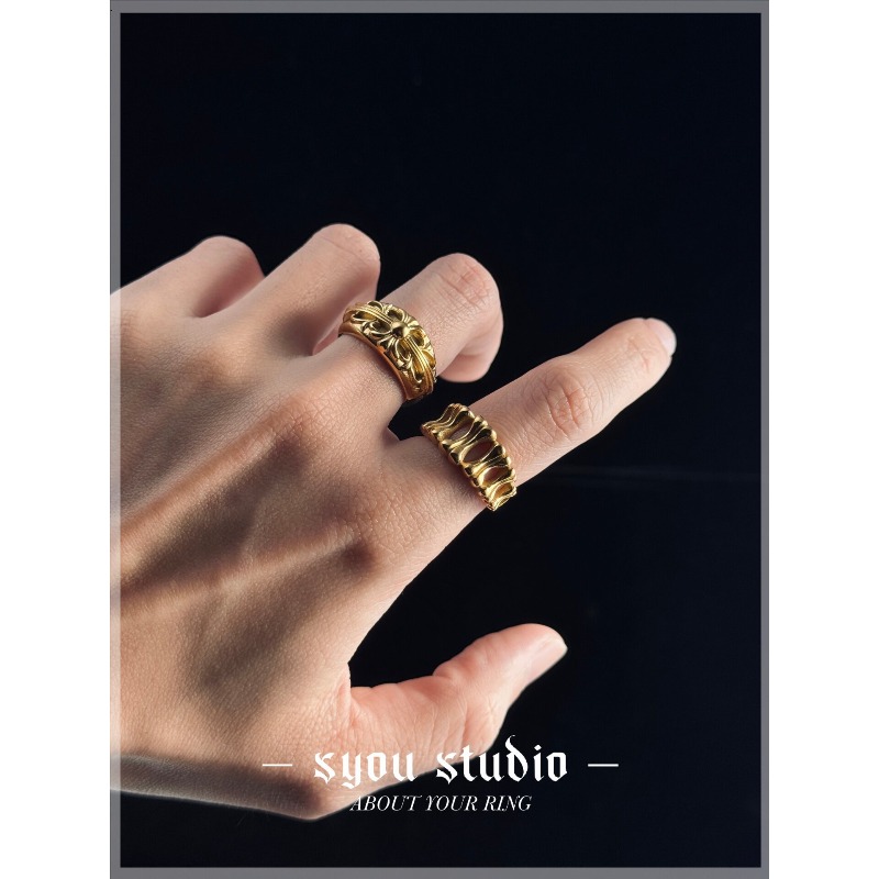 Złoty Pierścień Iris Gotycka B – Titanium Steel Ring recenzja i cena