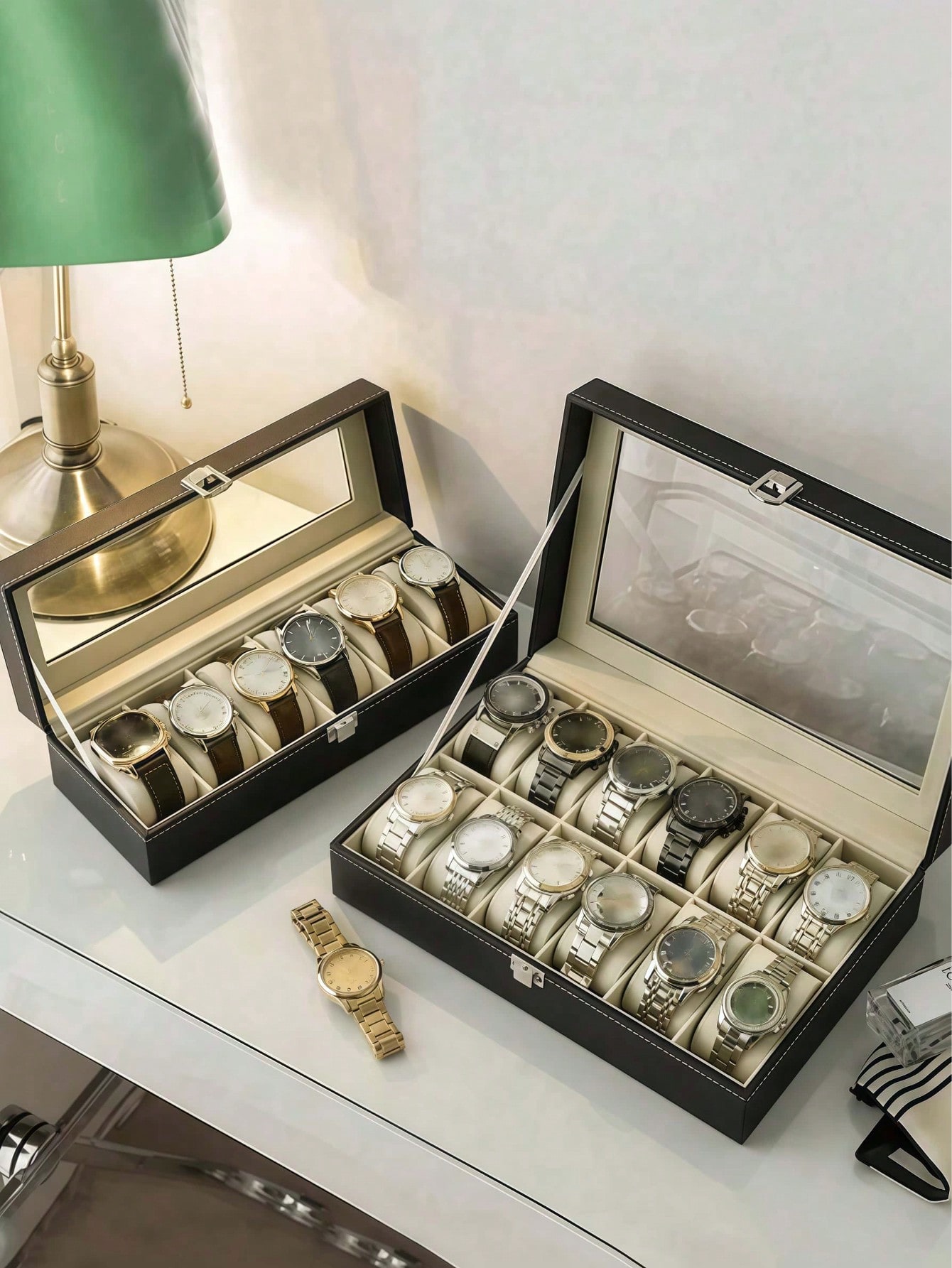 Skórzane pudełko na zegarki z  – Jewelry Like Watches recenzja i cena