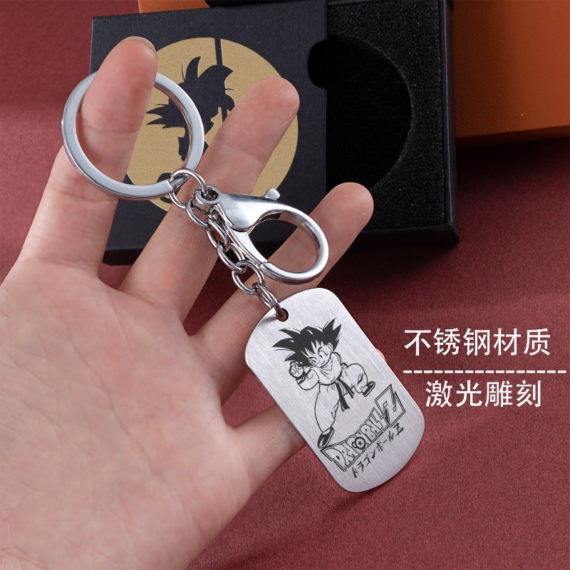 Breloczek Dragon Ball, uroczy  – Titanium Steel Ring recenzja i cena