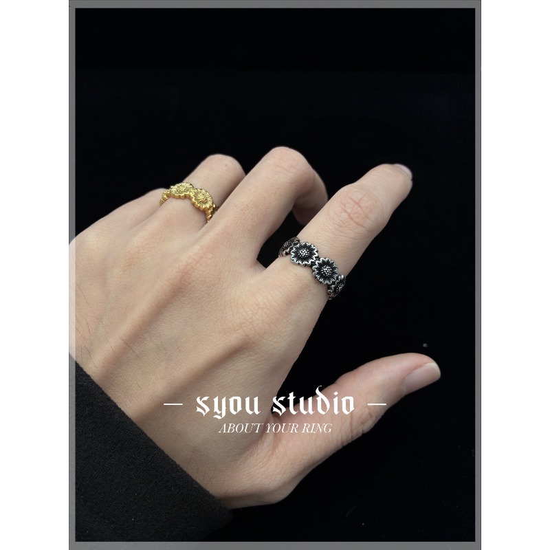 Pierścionek dla par w stylu re – Titanium Steel Ring recenzja i cena