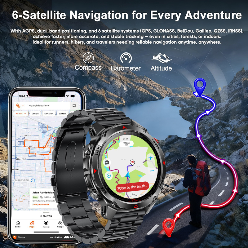 Smartwatch T-Rex 3 Pro o stopn – Italian Jewelry Watches recenzja i cena