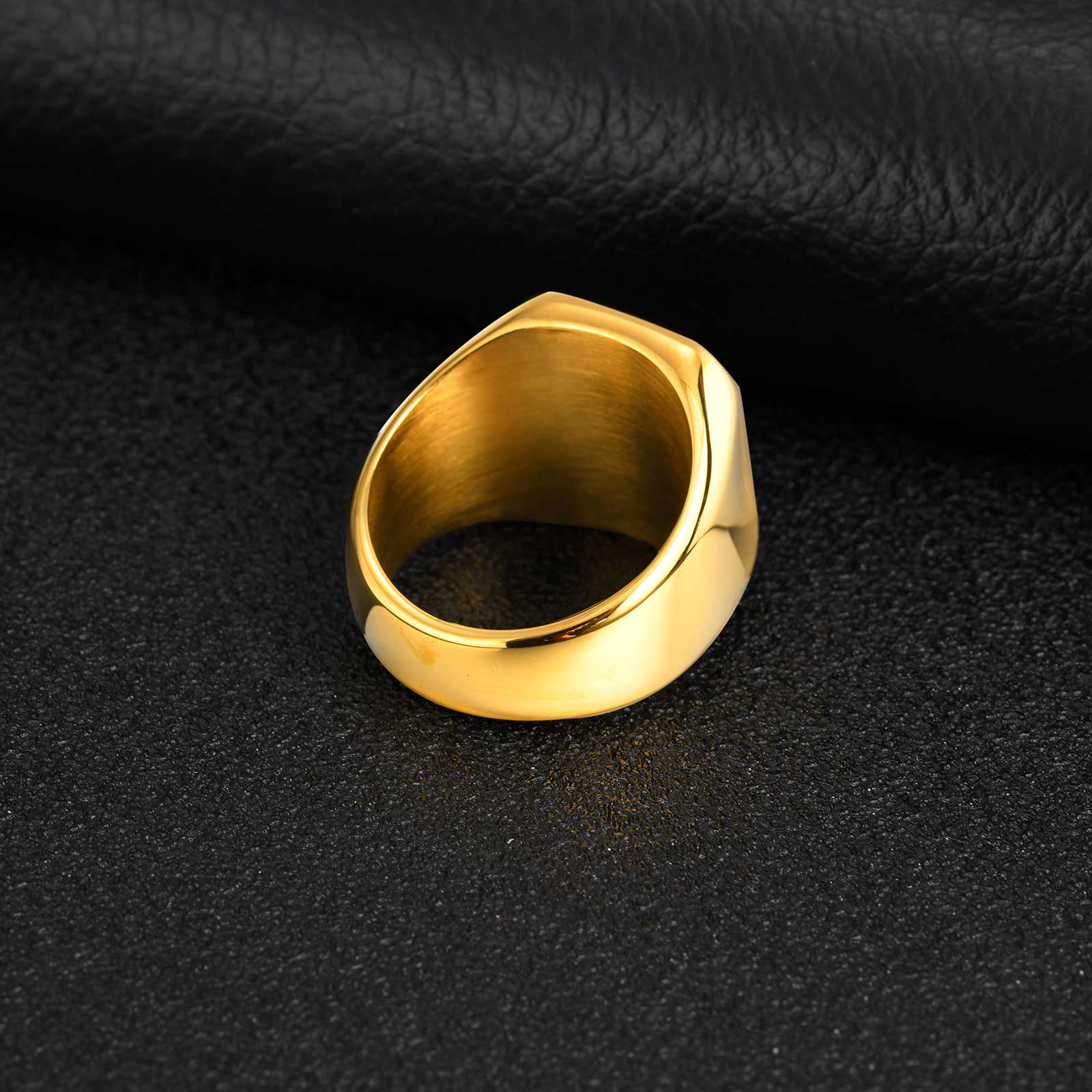 Pierścień z orłem latającym, s – Titanium Steel Ring recenzja i cena