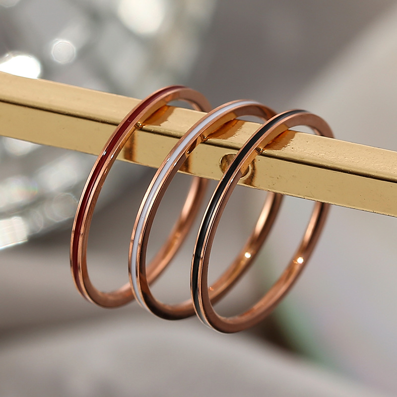 Pierścionek damski z tytanowej – Titanium Steel Ring recenzja i cena