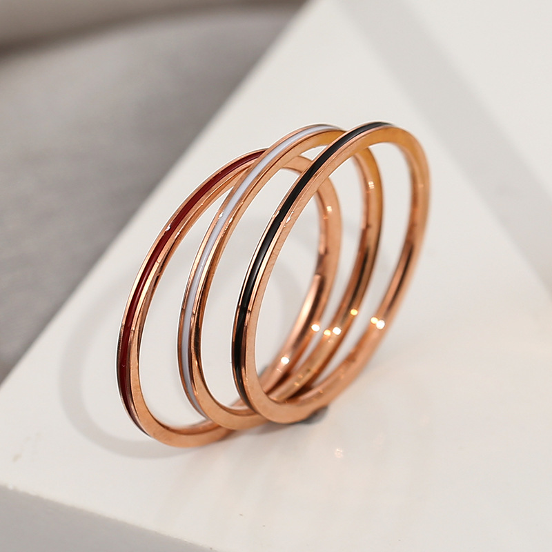 Pierścionek damski z tytanowej – Titanium Steel Ring recenzja i cena