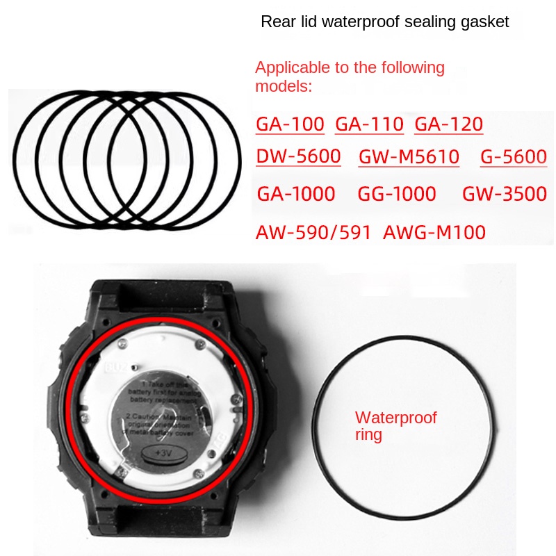 Tylna pokrywa wodoodporny pier – Casio Watch G-Shock Ga-2100 recenzja i cena