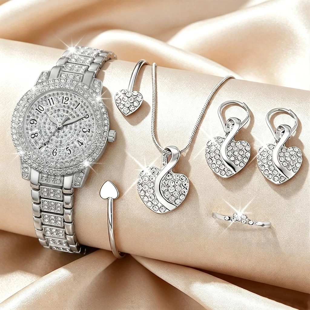 6 SZTUK Modny Zestaw Biżuterii – Jewelry Like Watches recenzja i cena