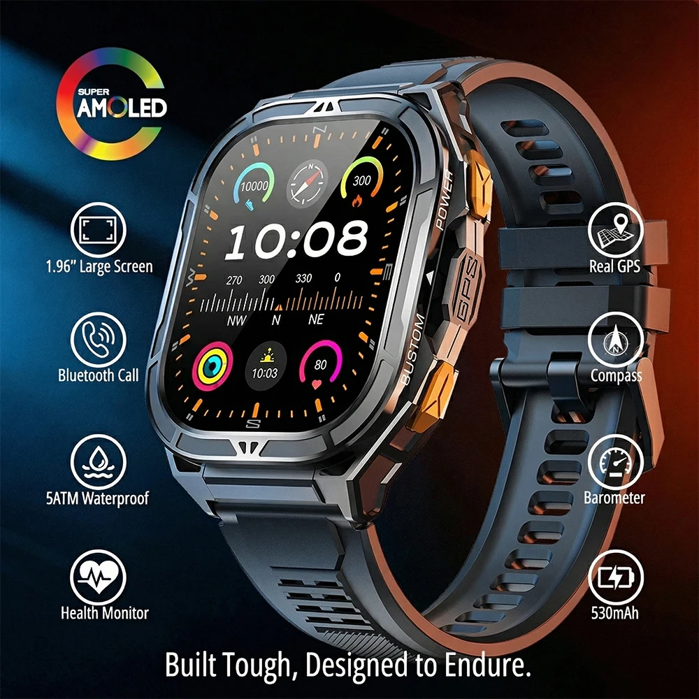 Luksusowy smartwatch AMOLED z  – Italian Jewelry Watches recenzja i cena