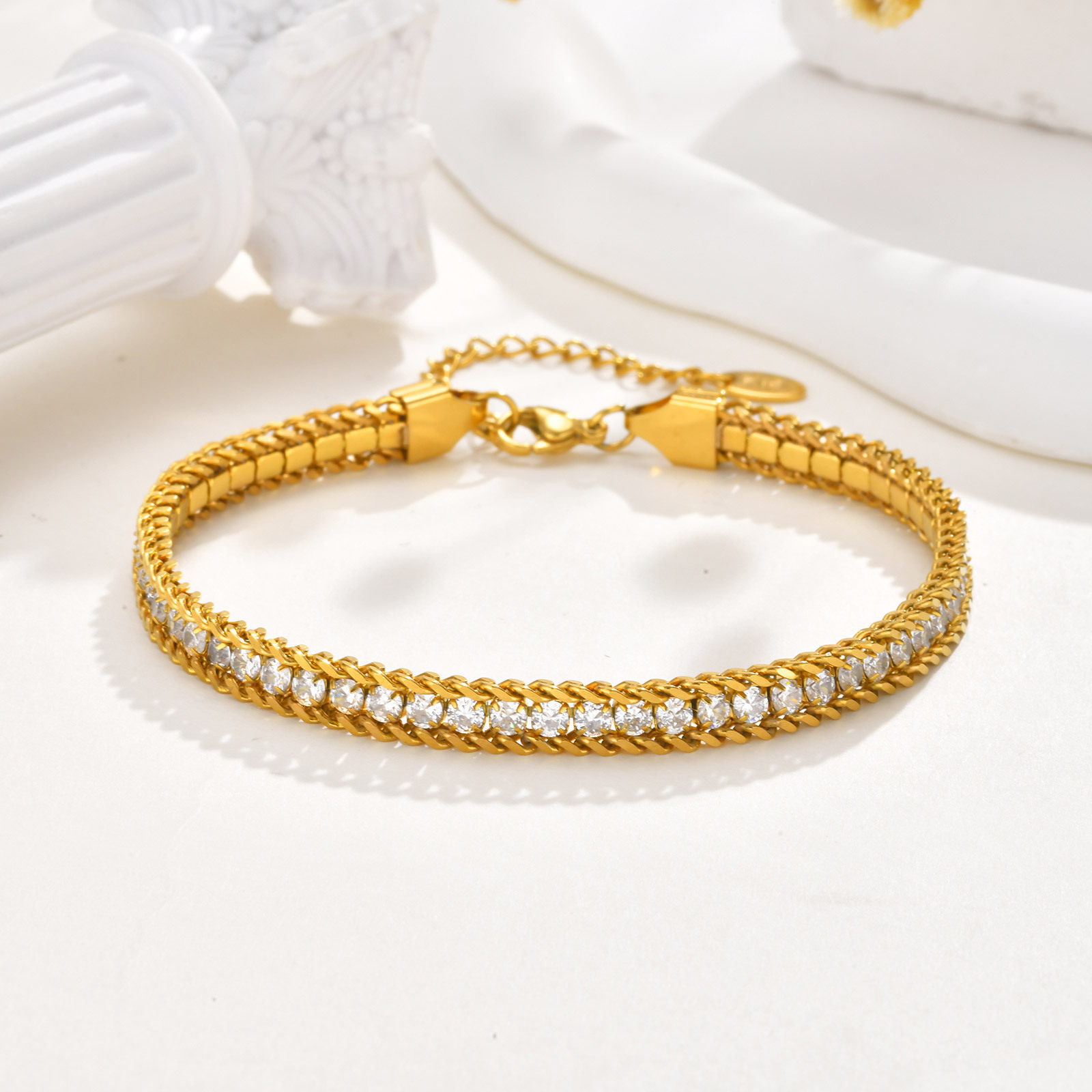 Vnox Stal nierdzewna Biała cyr – Jc Jewelry & Watches recenzja i cena
