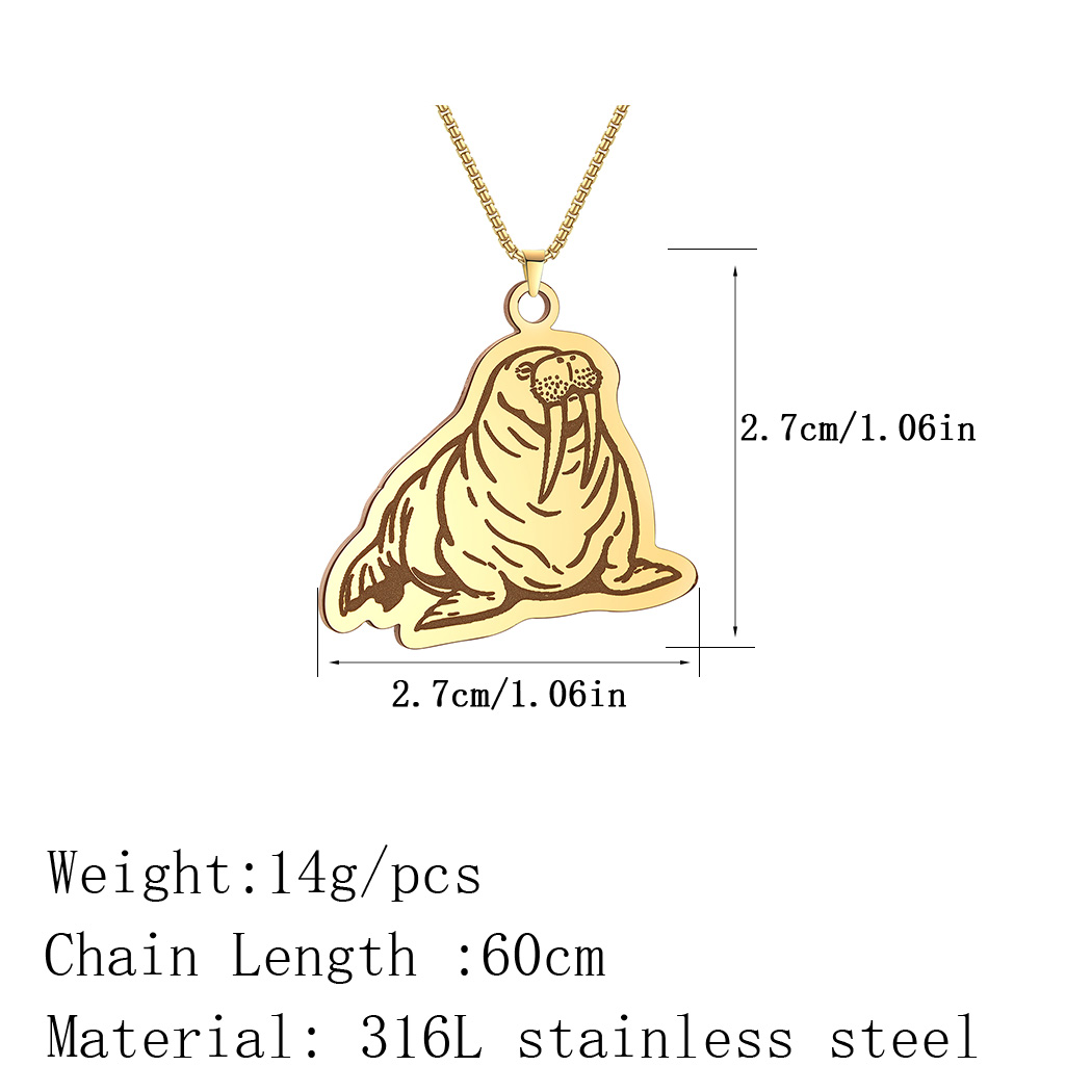 Kinitial Chubby Pacific Walrus – Pacific Jewelry & Watches Los Angeles recenzja i cena