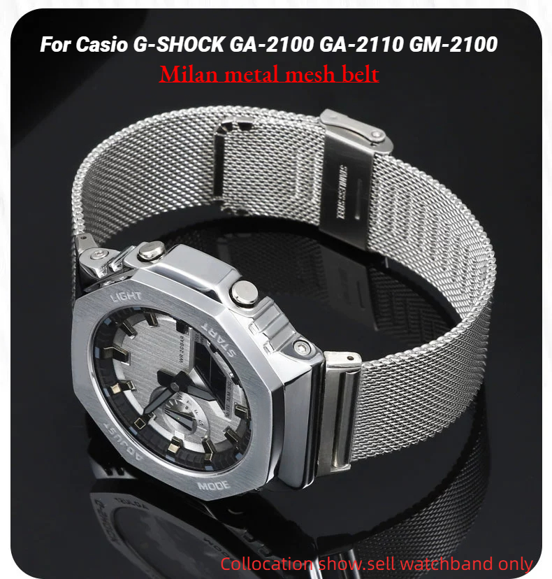 Milan metalowa bransoleta siat – Casio Watch G-Shock Ga-2100 recenzja i cena